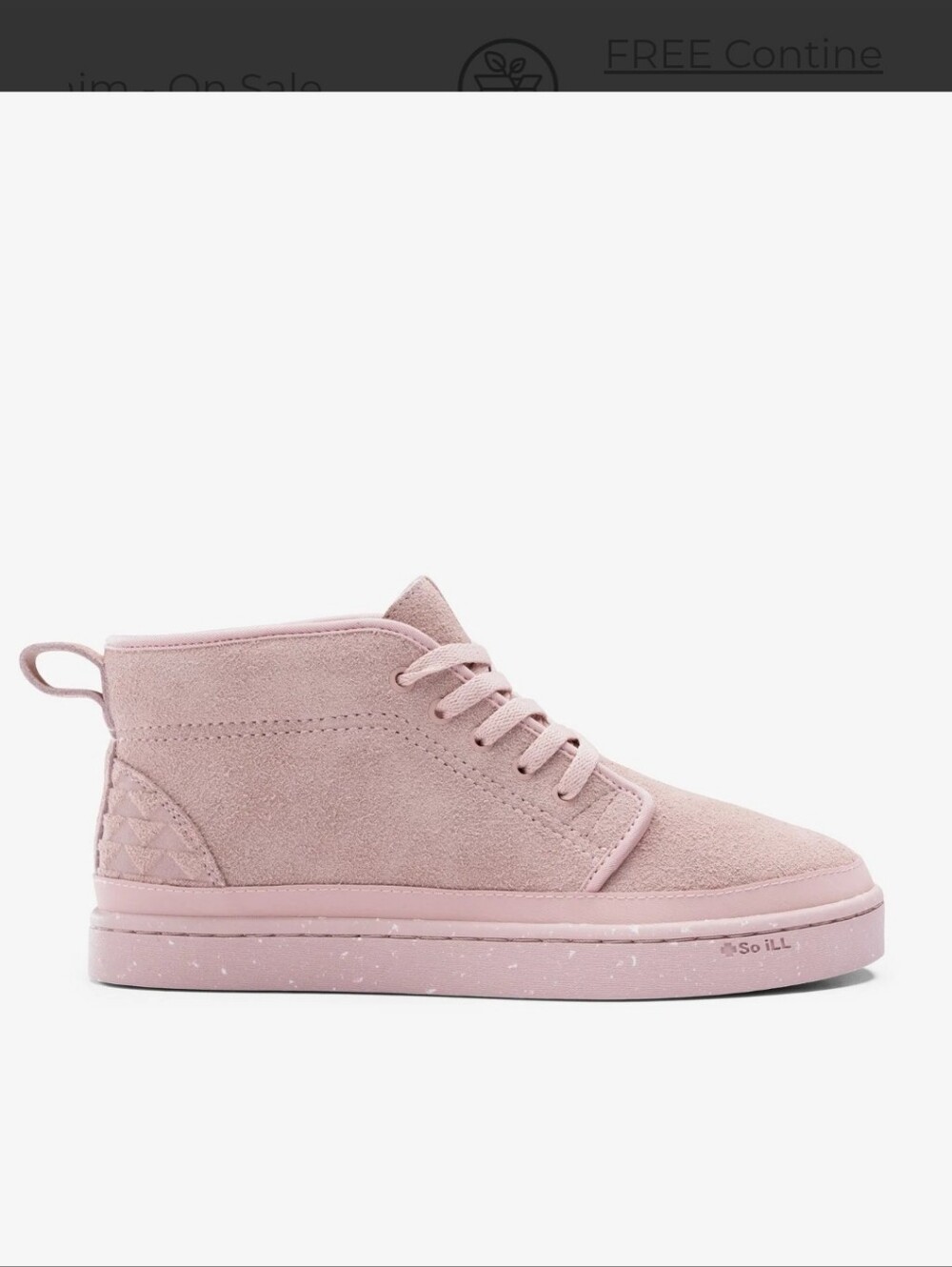 On The Roam Women's/Mens Dirty Pink Chukka Suede Ankle Boots/jason Mamoa. BNWT